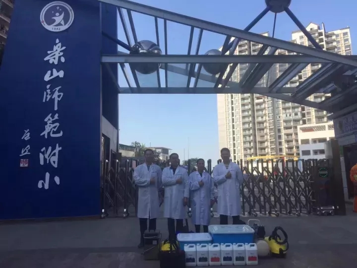 開學倒計時，學校除甲醛讓熊孩子們元氣滿滿迎接新學期！