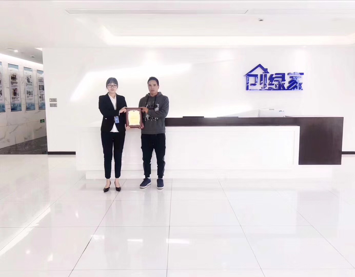 熱烈祝賀陳總簽約創(chuàng)綠家河南省縣級市代理！