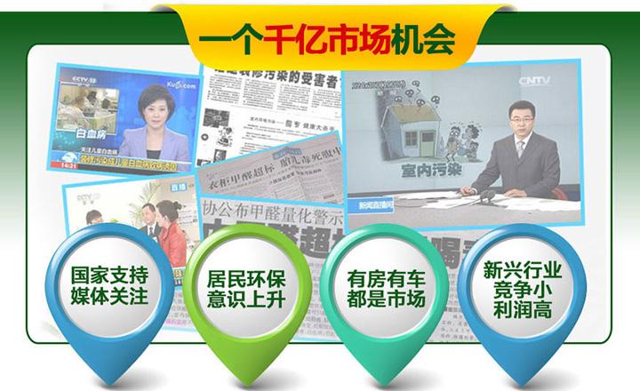 加盟室內(nèi)除甲醛公司要多少錢？