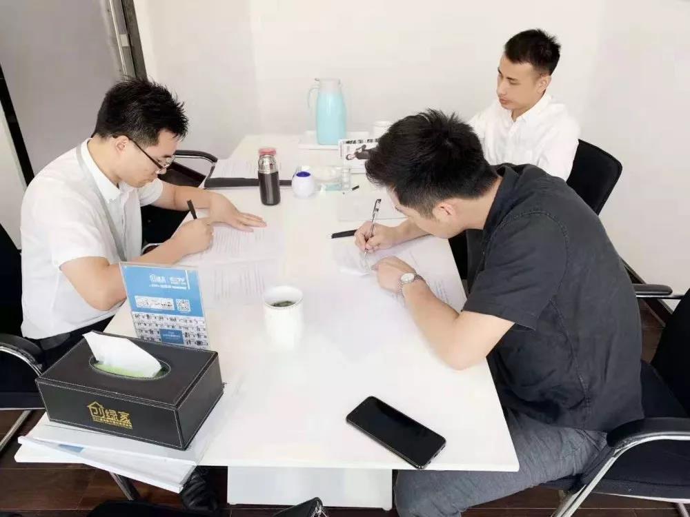 熱烈祝賀錢總簽約創(chuàng)綠家浙江省嘉興市區(qū)級代理！