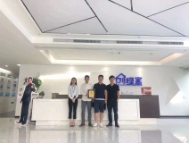 熱烈祝賀倪總、秦總、周總簽約創(chuàng)綠家寧波市區(qū)級代理！