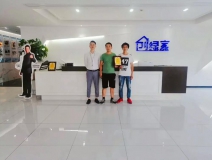 熱烈祝賀王總簽約創(chuàng)綠家上海市區(qū)級代理！