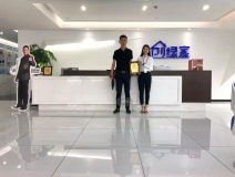 熱烈祝賀陳總簽約創(chuàng)綠家江蘇省南京市溧水縣區(qū)級(jí)代理！