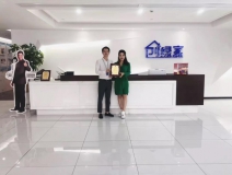 熱烈祝賀魏總簽約創(chuàng)綠家北京市區(qū)級代理！